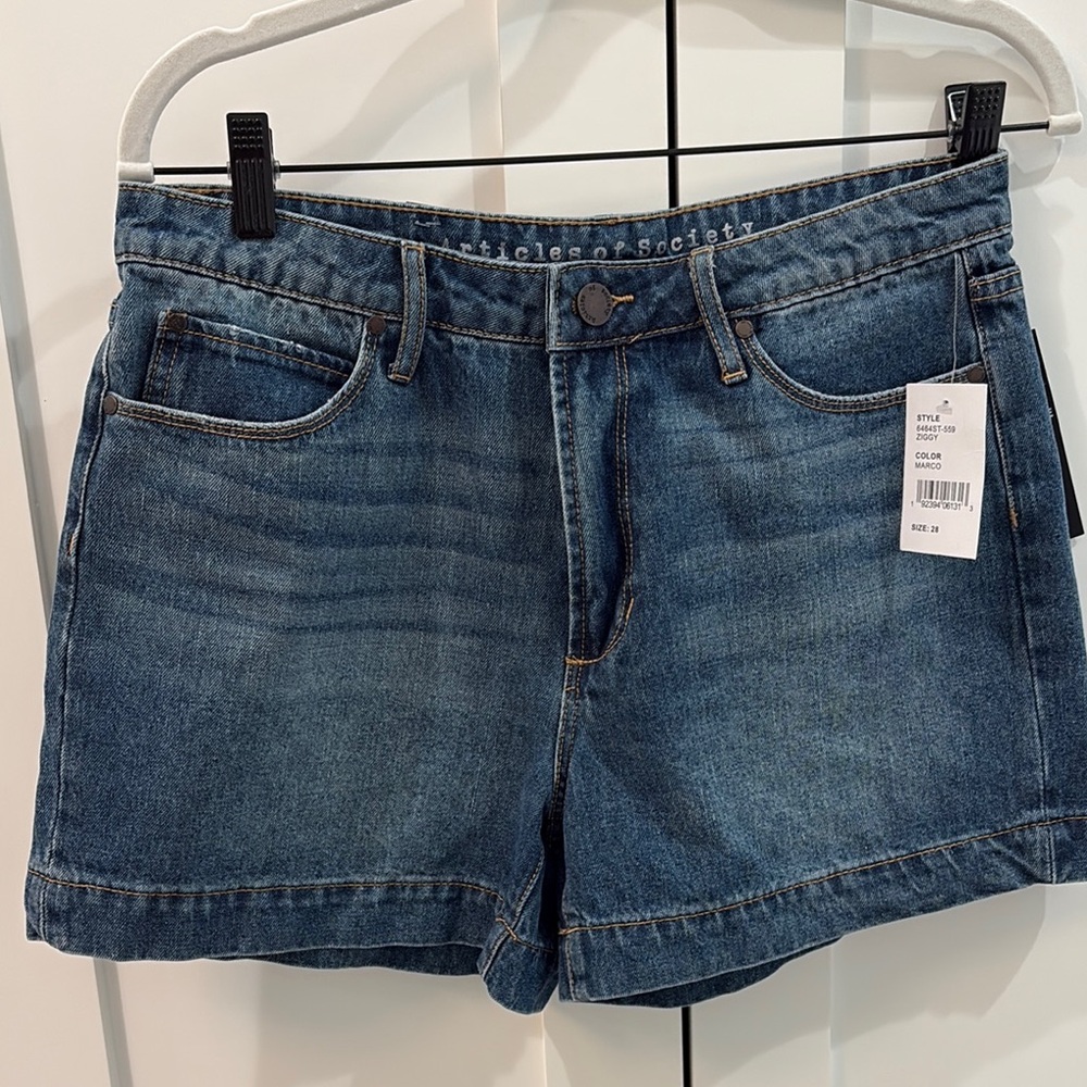 Articles of Society High Rise Ziggy Shorts